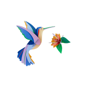 Hummingbird 3D DIY Wall Art Kit