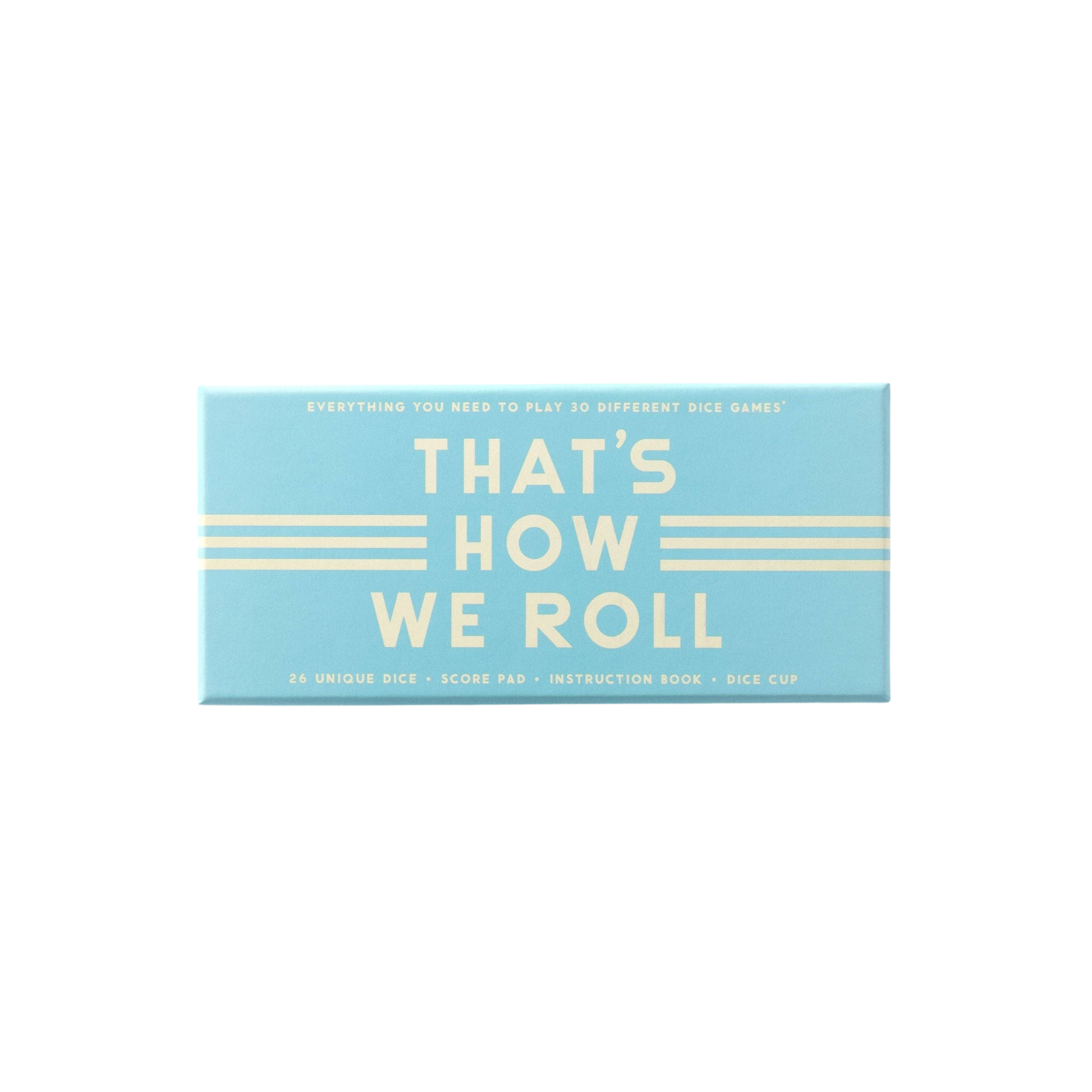 That's How We Roll Dice Game Set