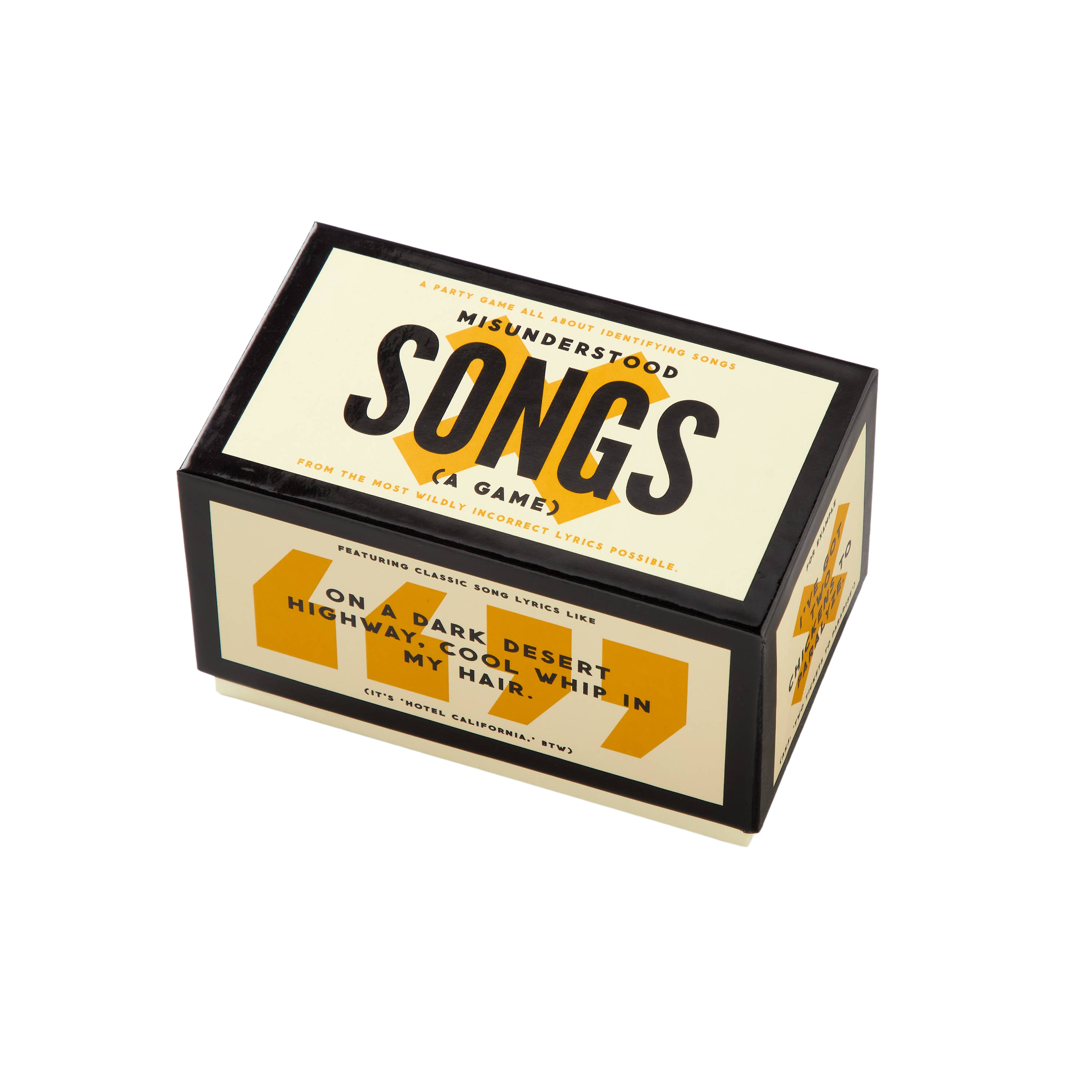 Misunderstood Songs Game