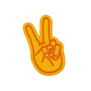Peace Sign Embroidered Patch