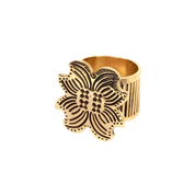Amy Brass Bandana Slide Ring