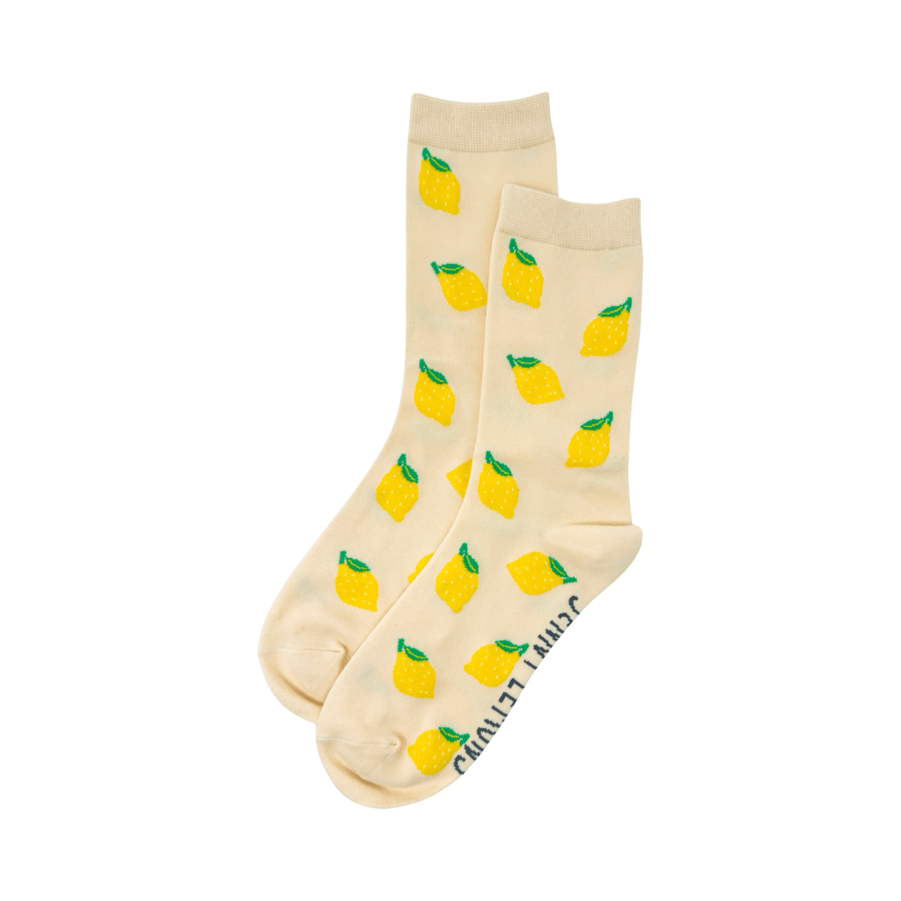 Lemon Crew Socks