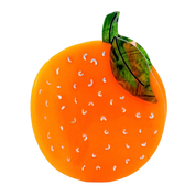 Midi Orange Hair Claw Clip