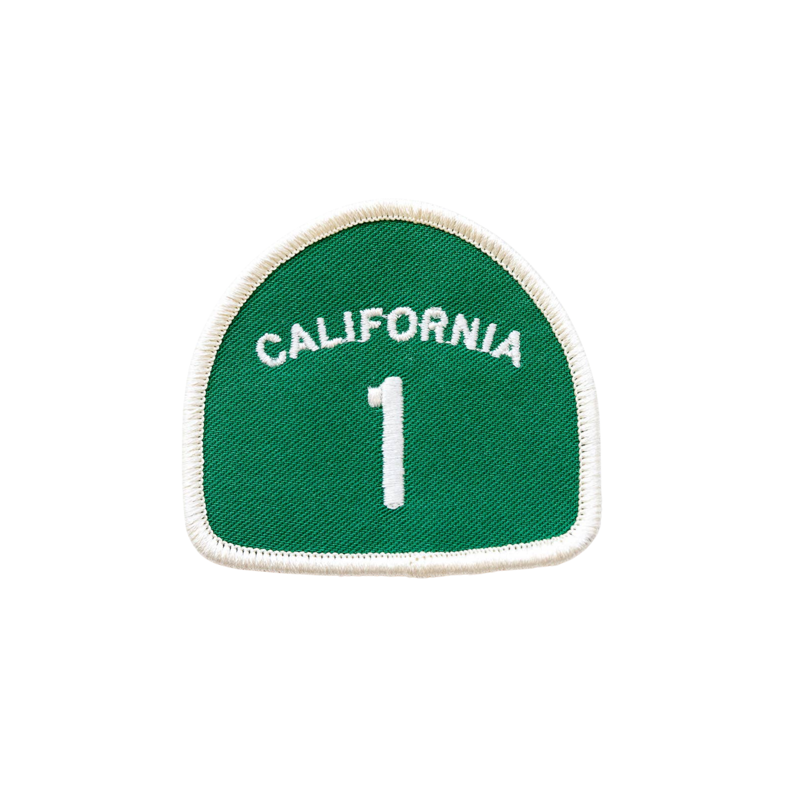 Califonria Pacific Coast Highway 1 Embroidered Iron on Patch