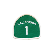 Califonria Pacific Coast Highway 1 Embroidered Iron on Patch
