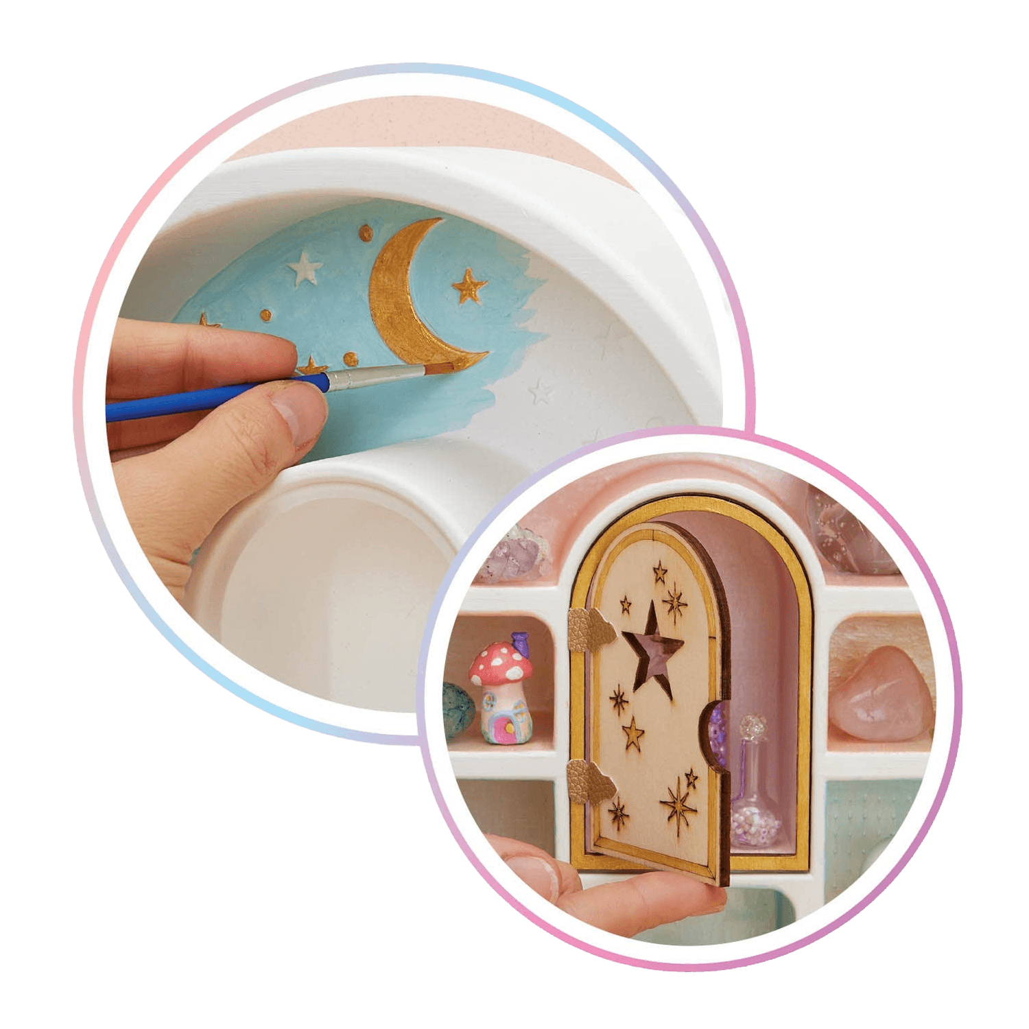 Paint A Curio Shelf | Wish*Craft