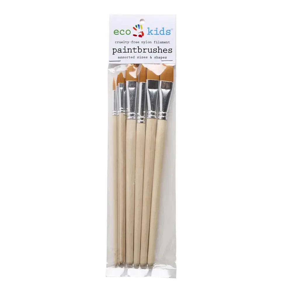 Eco-Kids Paint Brush Set of 8