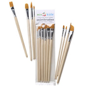 Eco-Kids Paint Brush Set of 8