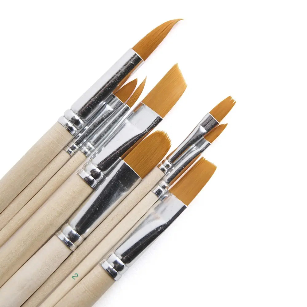 Eco-Kids Paint Brush Set of 8