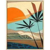 Palm Life | 9" x 12" | Art Print