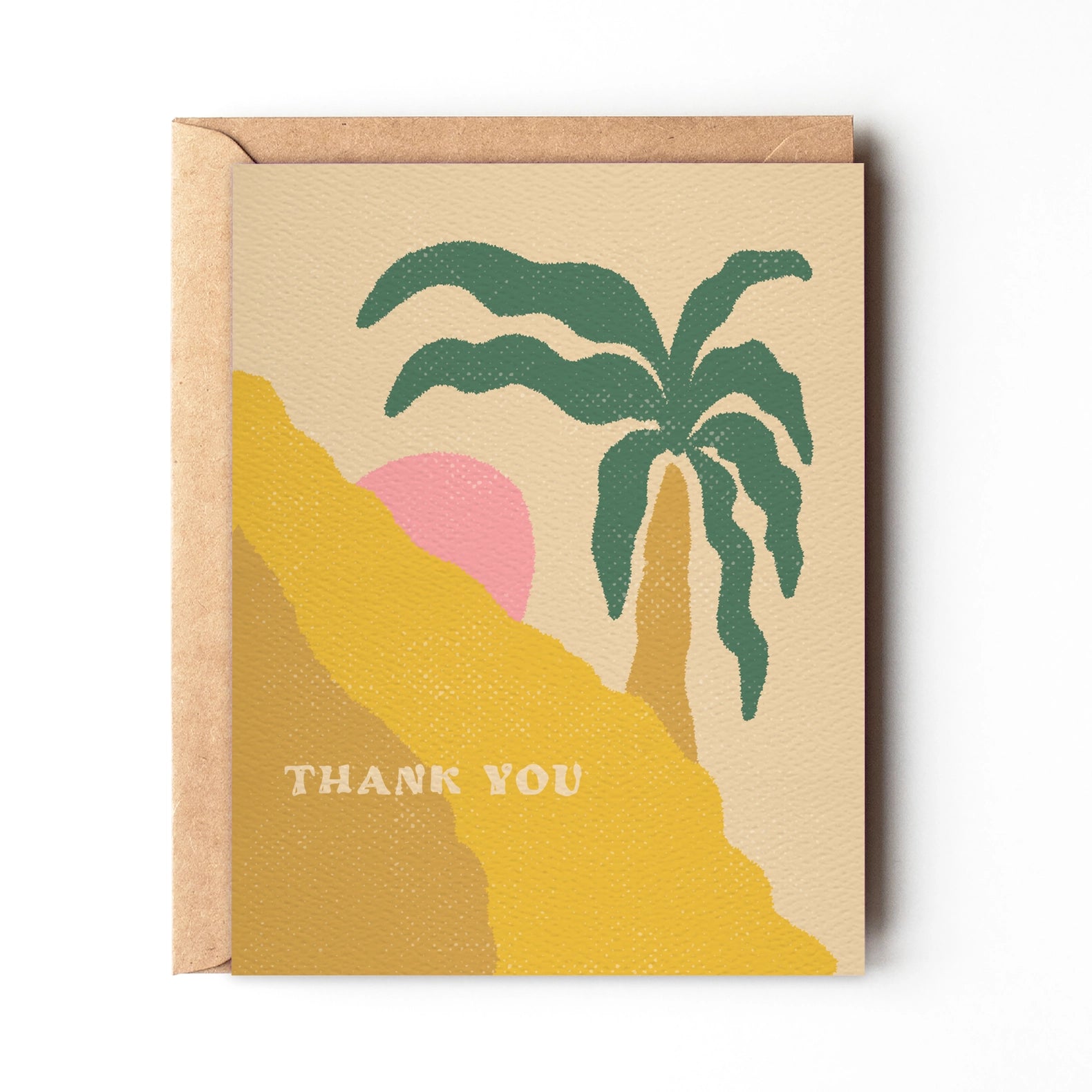 Palm Springs Style Thank You - Greeting Card