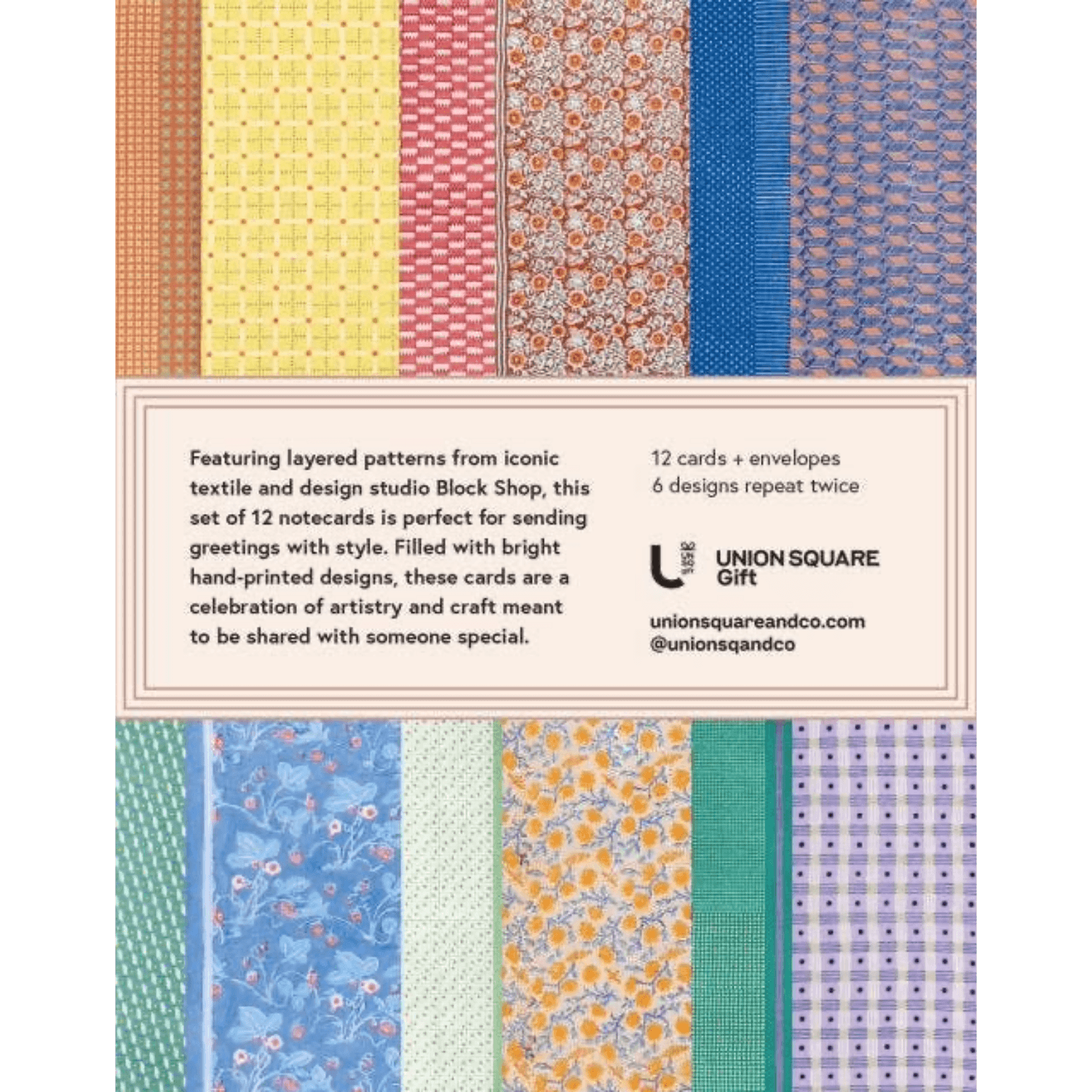 12 Pattern | Notecards & Envelopes