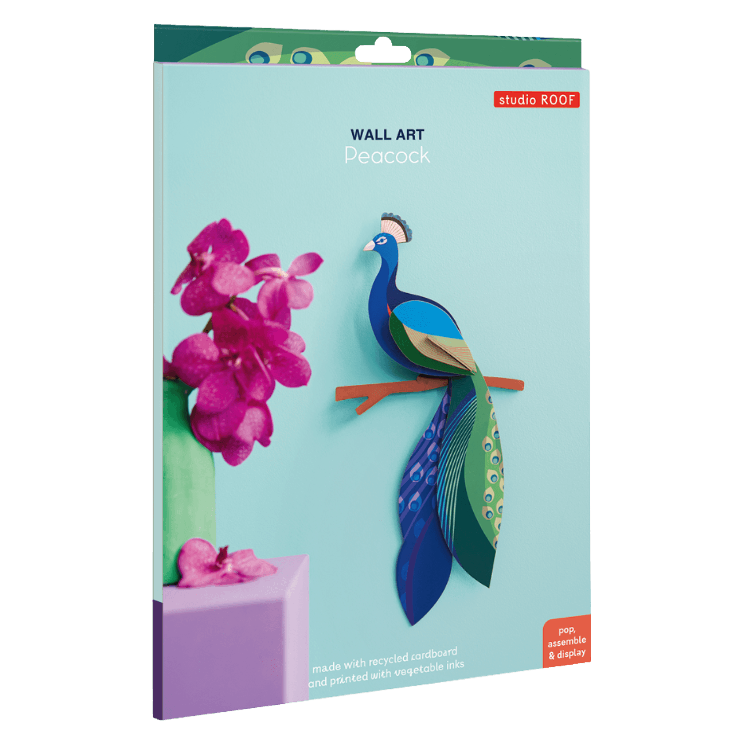 Peacock Paradise Bird | 3D Wall Art Craft Kit