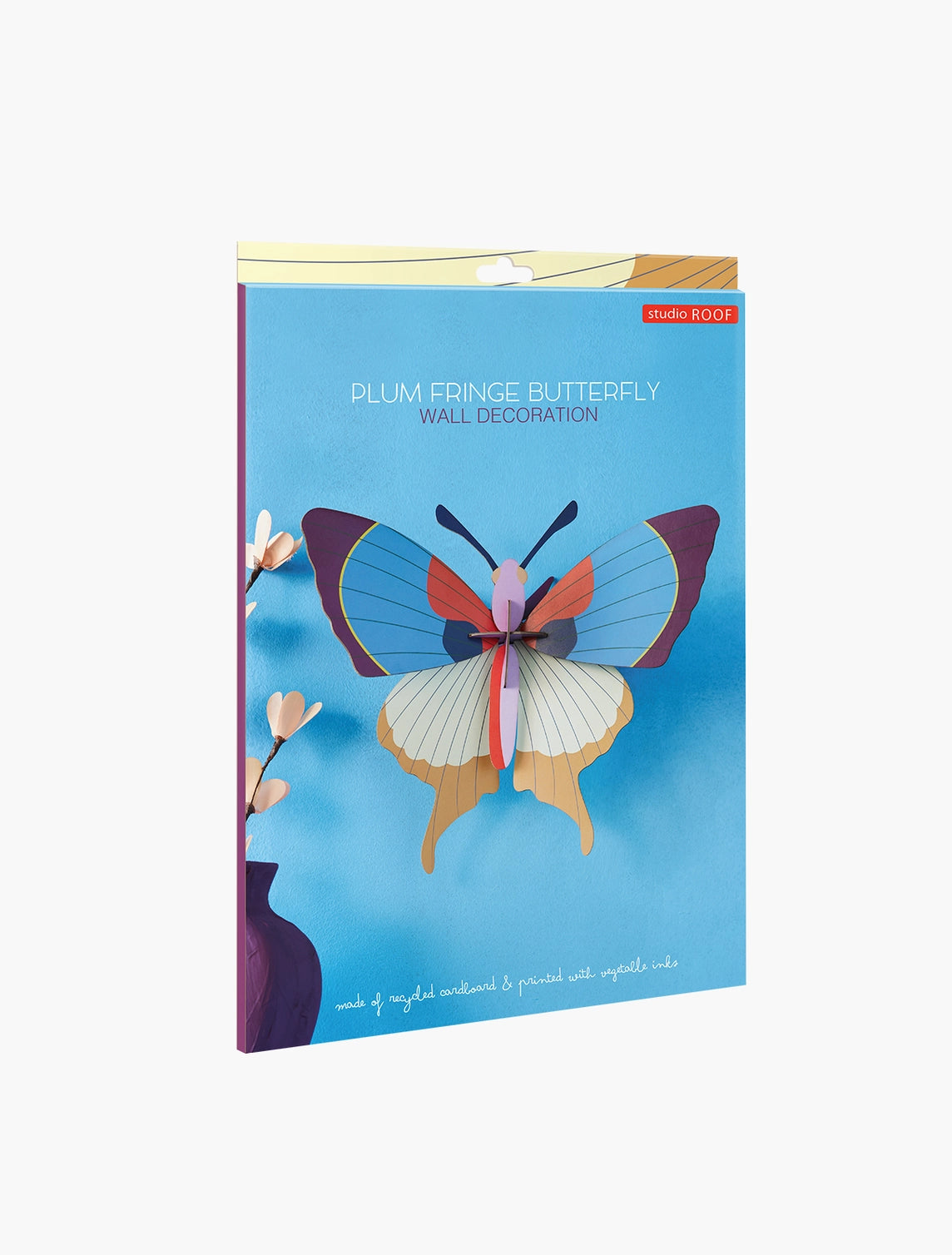 Plum Fringe Butterfly - Craft Kit