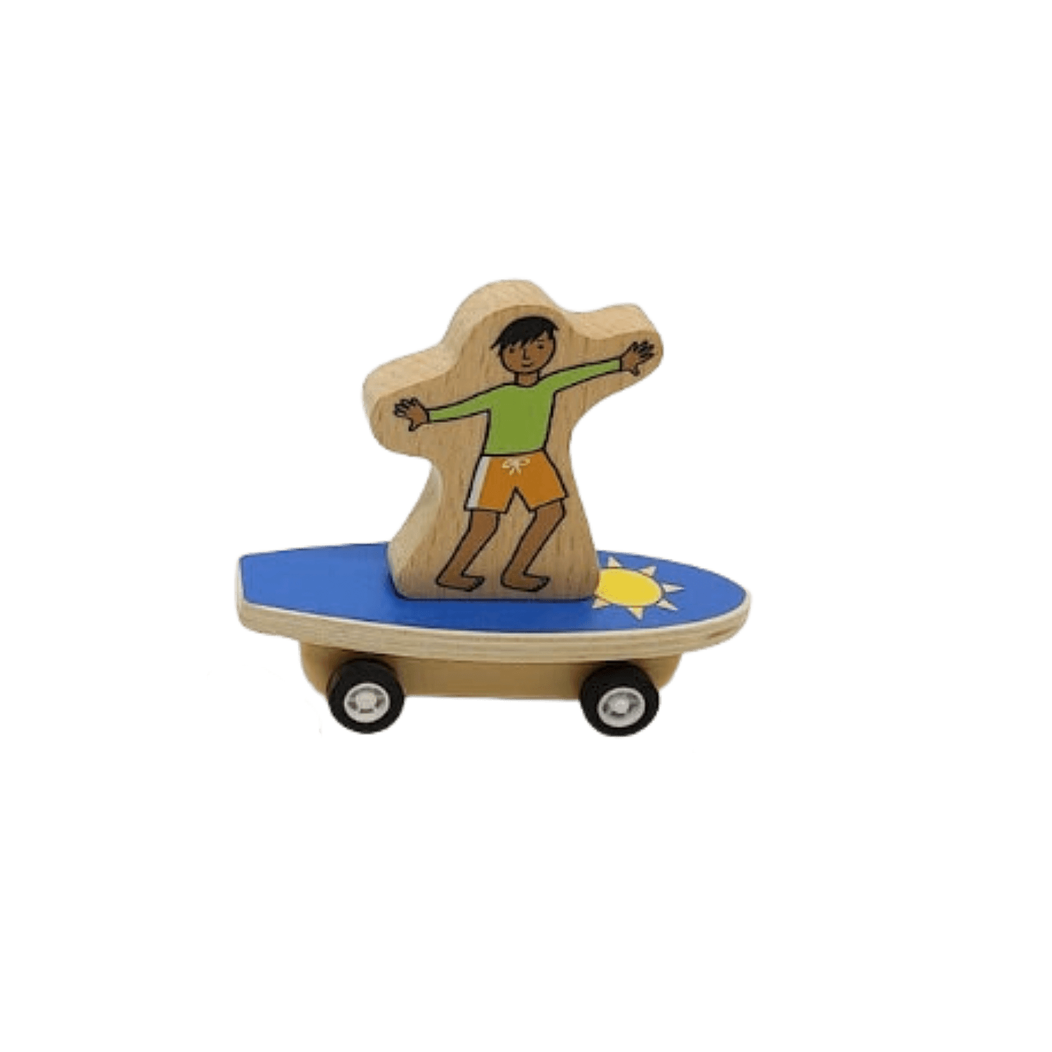Surfer Kids & Dogs | Pullback Car