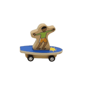 Surfer Kids & Dogs | Pullback Car