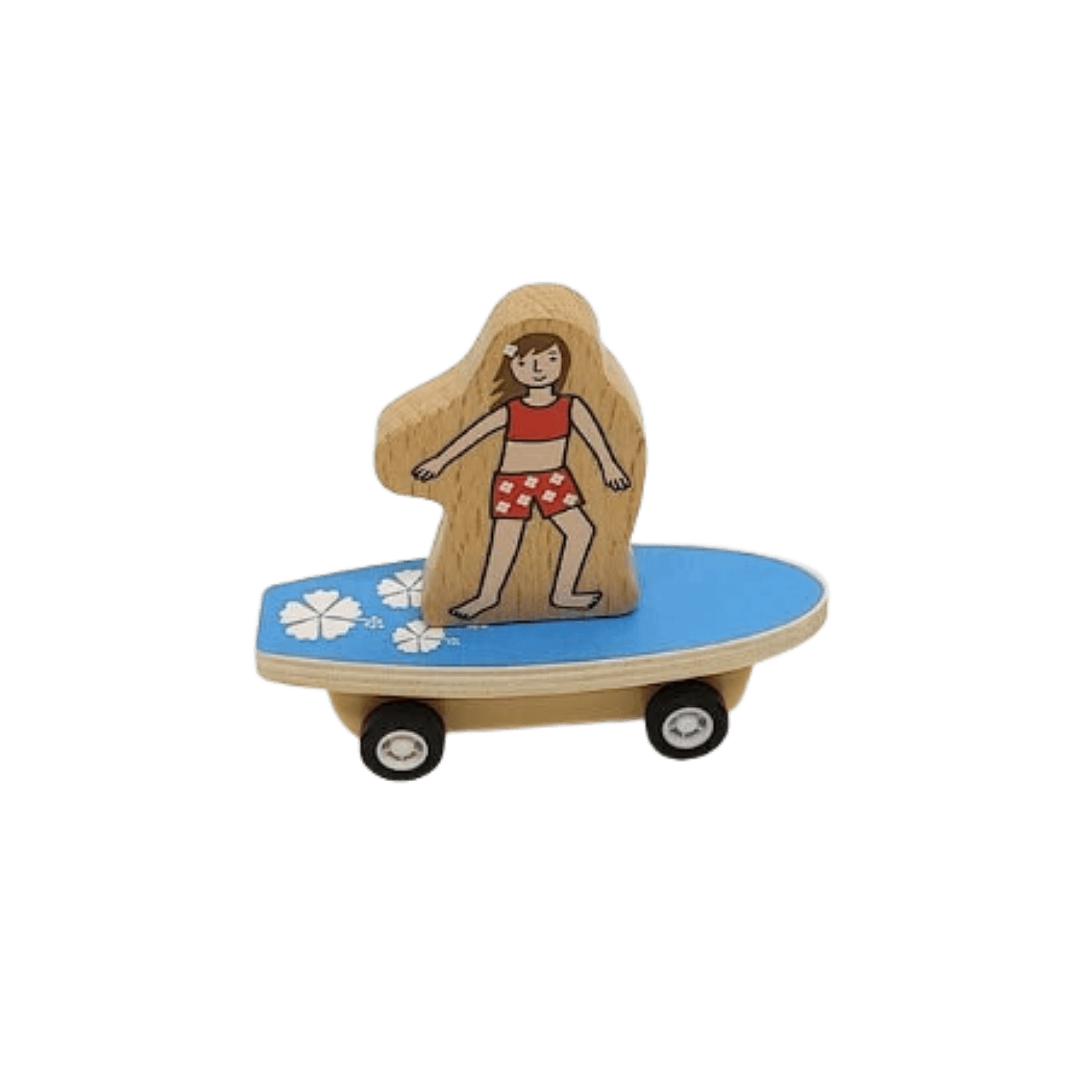 Surfer Kids & Dogs | Pullback Car