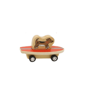 Surfer Kids & Dogs | Pullback Car