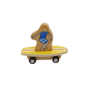 Surfer Kids & Dogs | Pullback Car