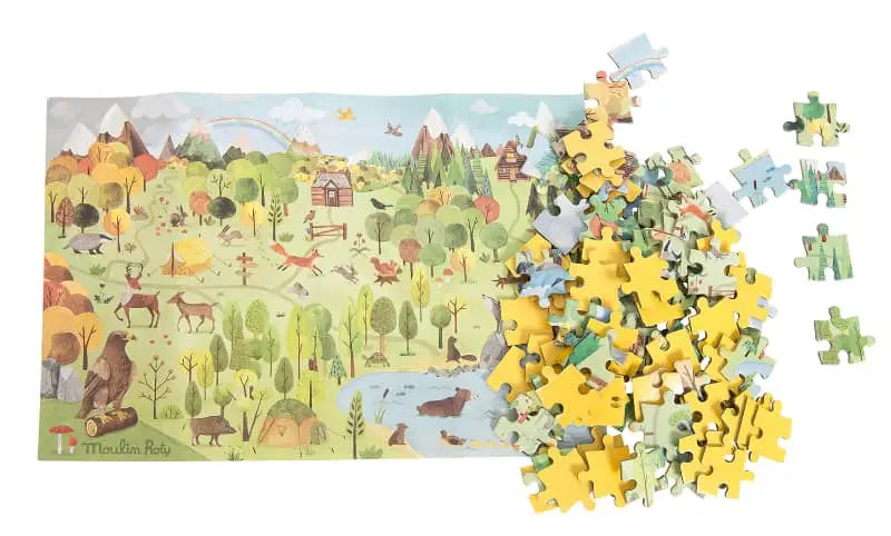 Nature Theme Puzzles by Moulin Roty