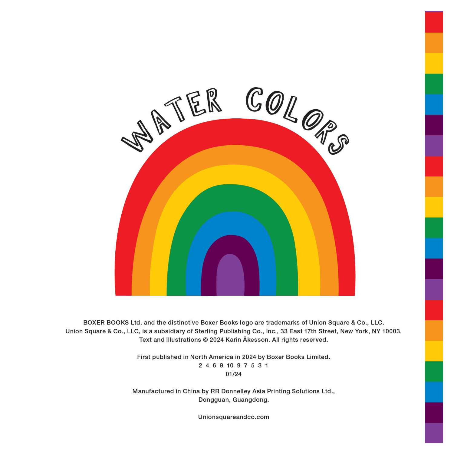 The Rainbow Snail & Friends | Bath Book