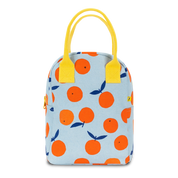 Oranges Organic Cotton Zipper Lunch Bag