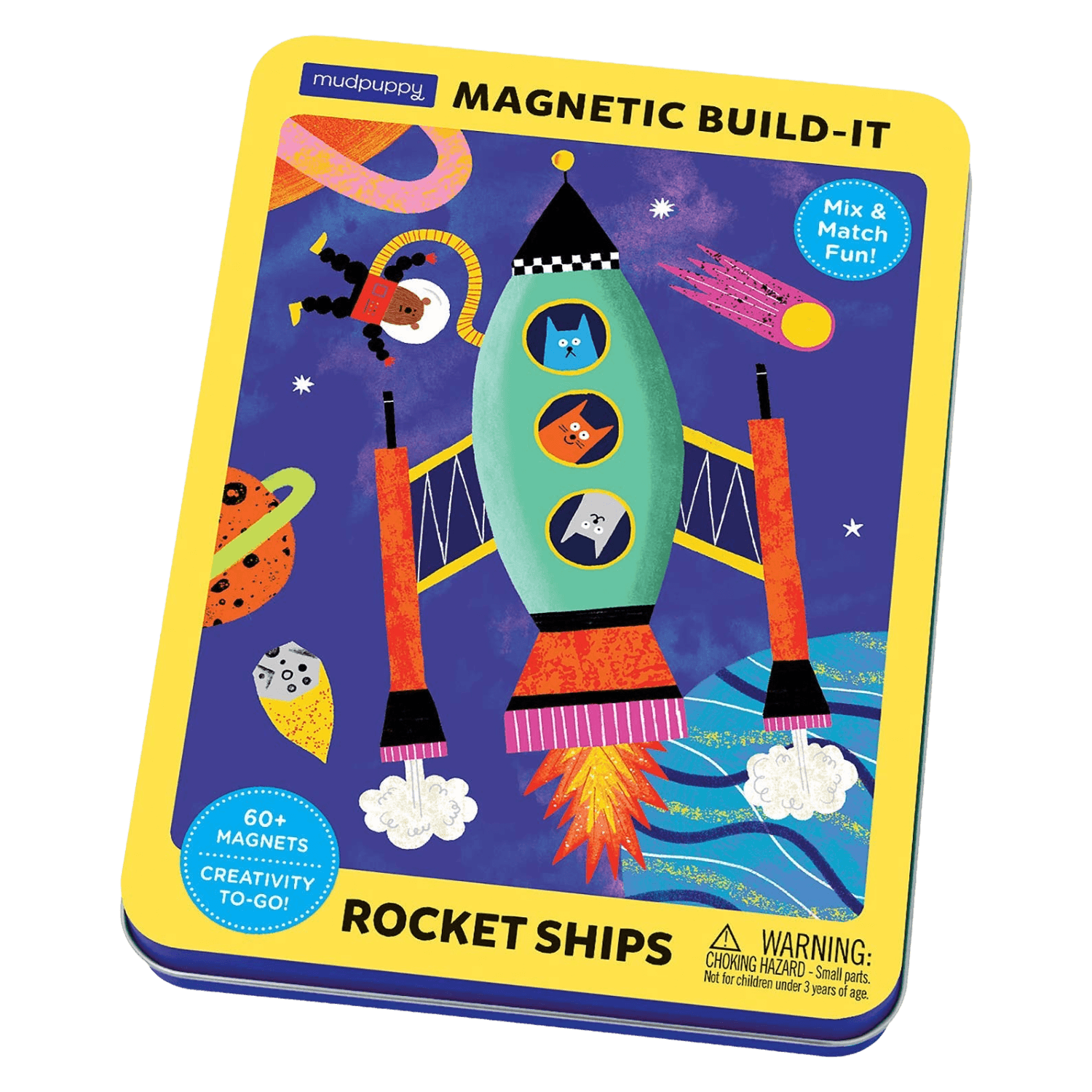 Rocket Ships | Magnetic Build-it