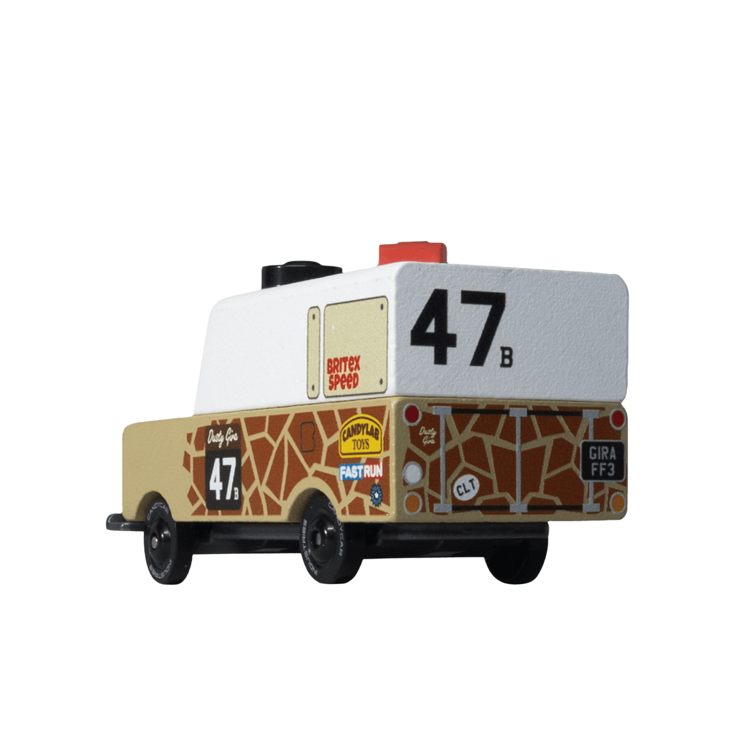 Model truck with number 47