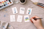 Sea and Sail | Paintable Watercolor Card Deck