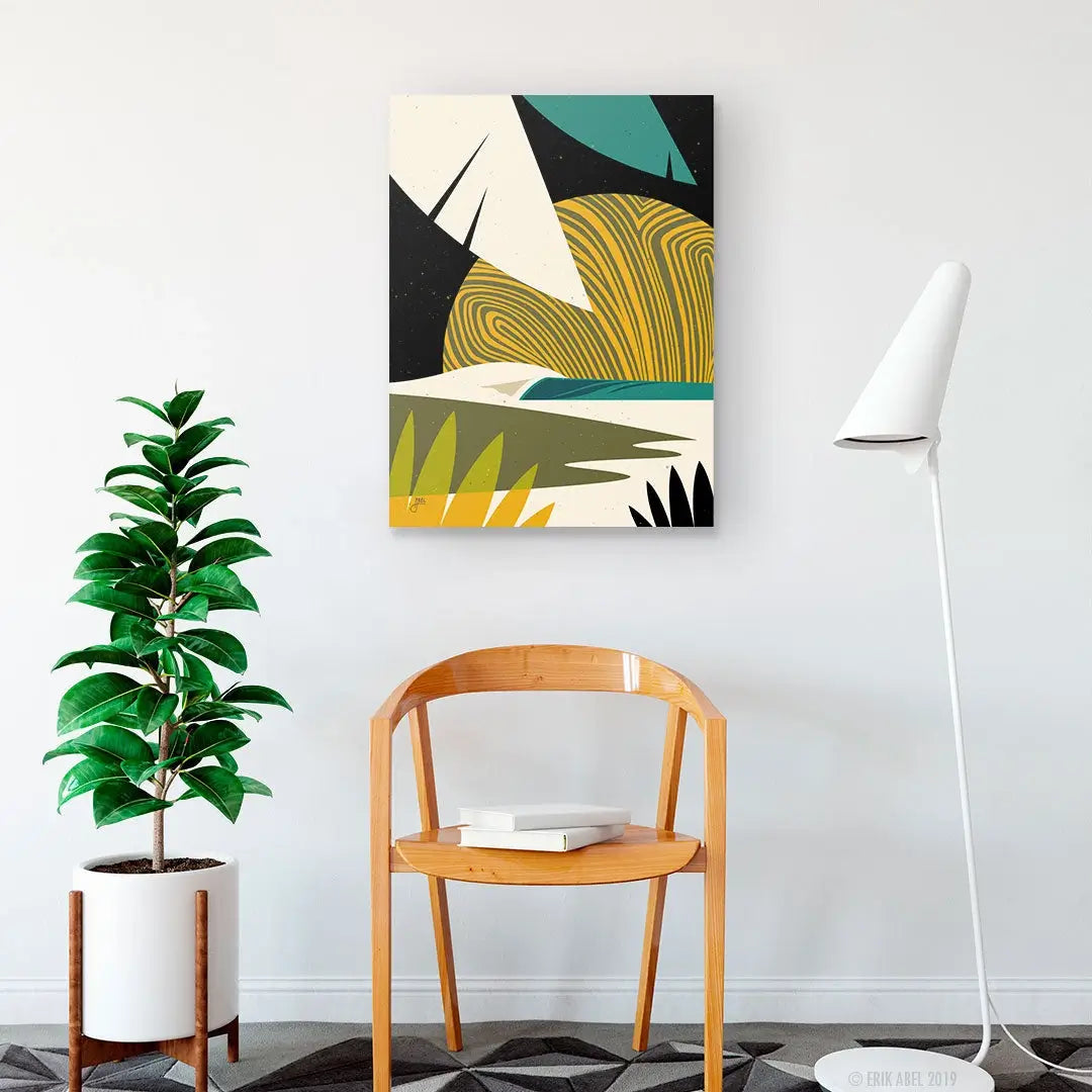 Sea Funk: Night | 9" x 12" | Art Print