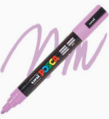 Posca Marker Medium Lavender