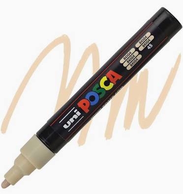 Posca Marker Medium Beige