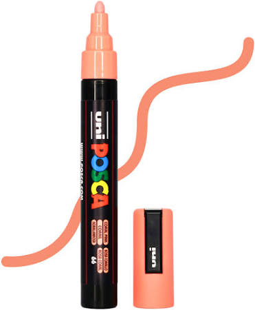 Posca Marker Medium Coral Pink