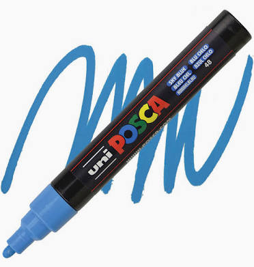 Posca Marker Medium Sky Blue