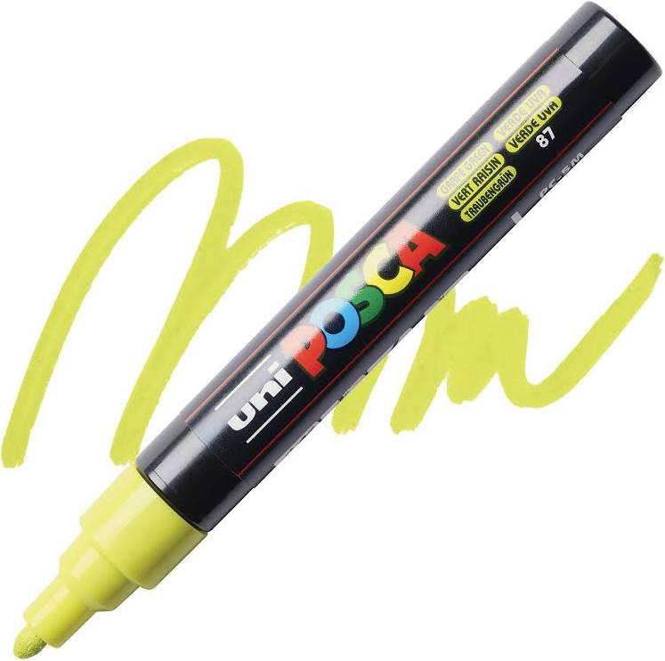 Medium Grape Green | Posca Marker