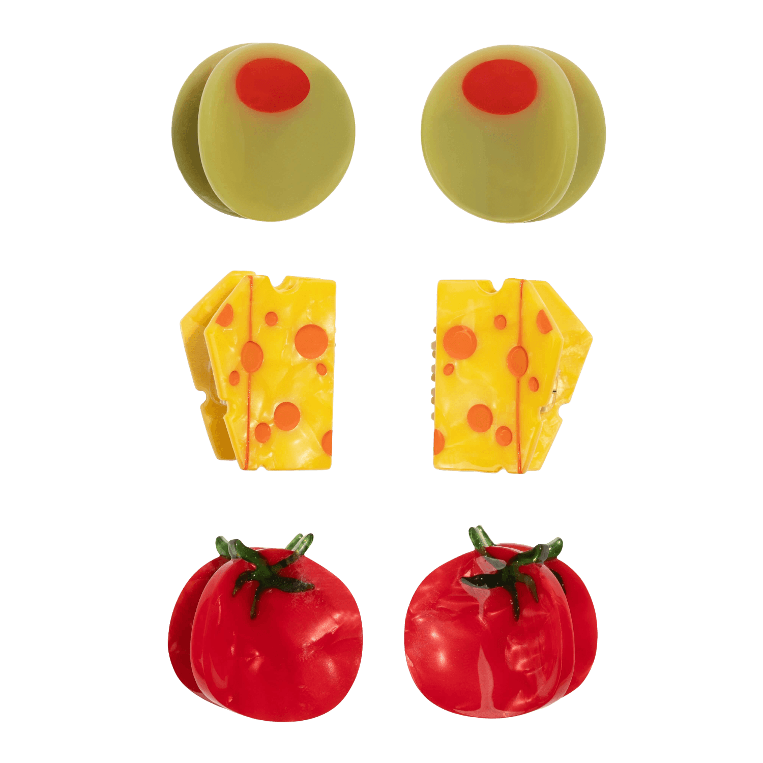 Snack Board | Micro Hair Claw Clip Set