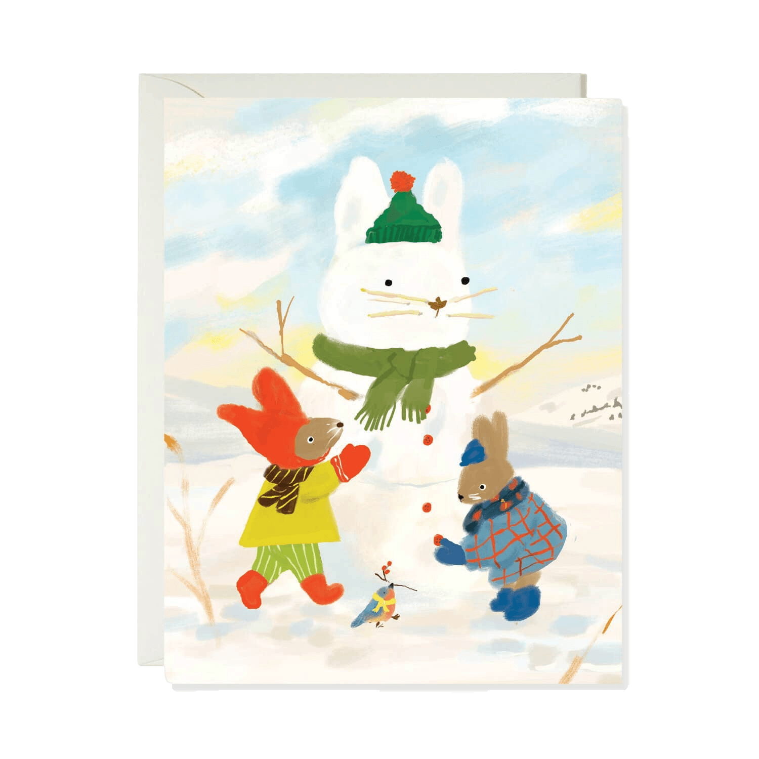 Snow Bunny | Holiday Card