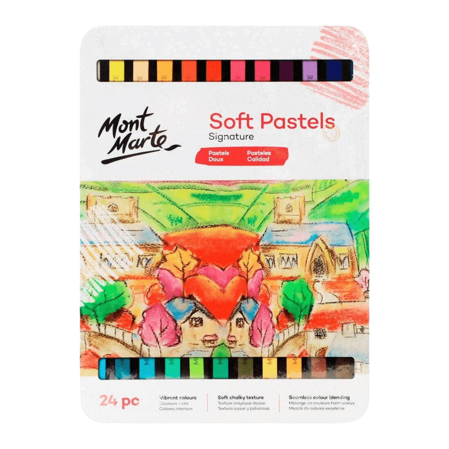 Signature 24 pieces, in a Tin Box  | Soft Pastels