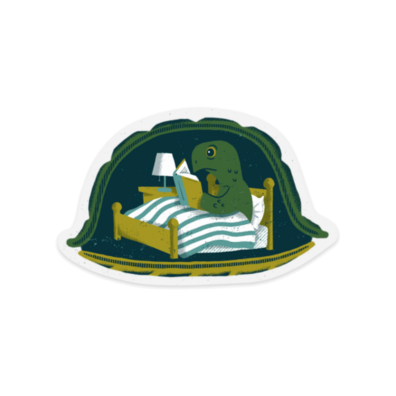 Stay Inside Turtle | Sticker