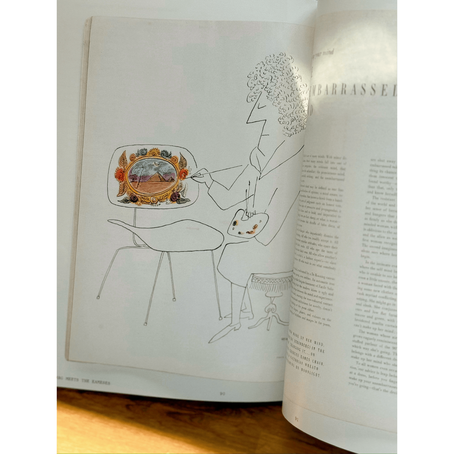 Steinberg Meets the Eameses | Artifacts from the Eames Collection