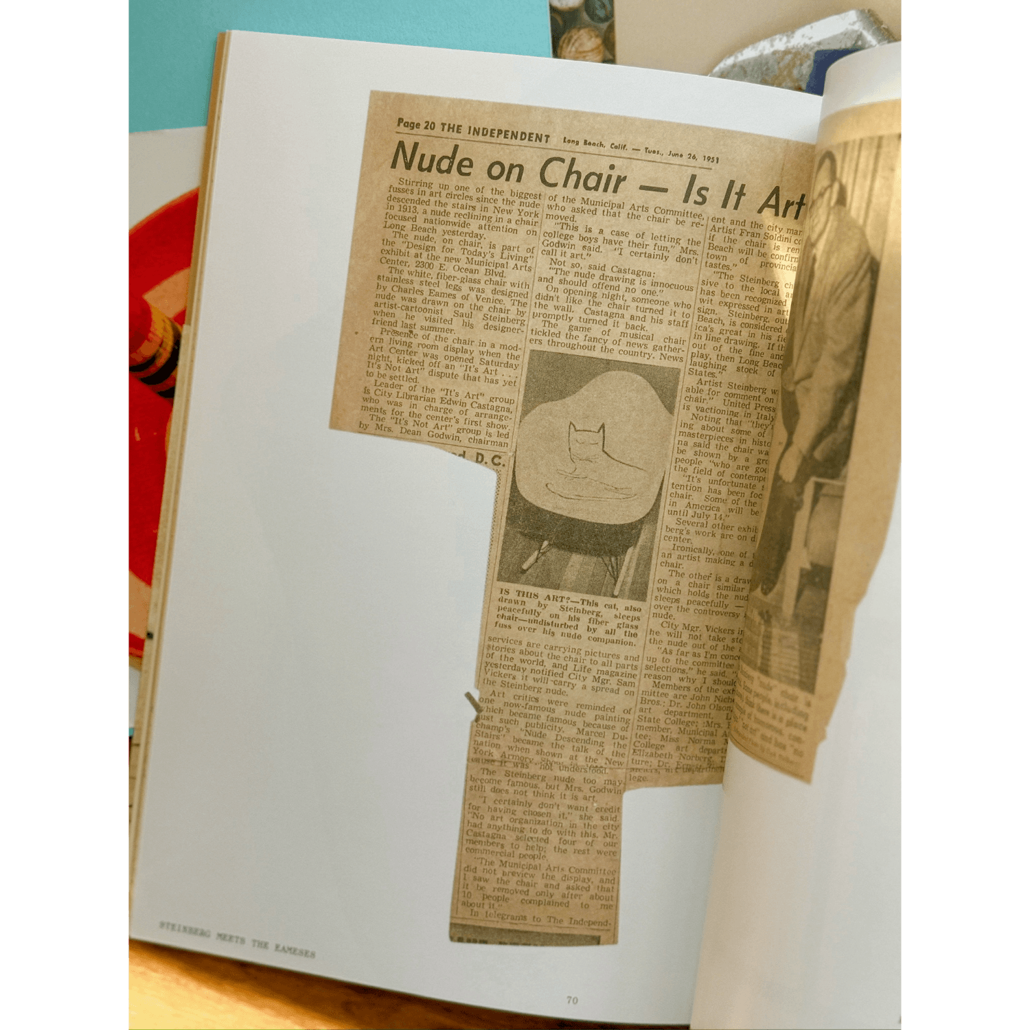 Steinberg Meets the Eameses | Artifacts from the Eames Collection
