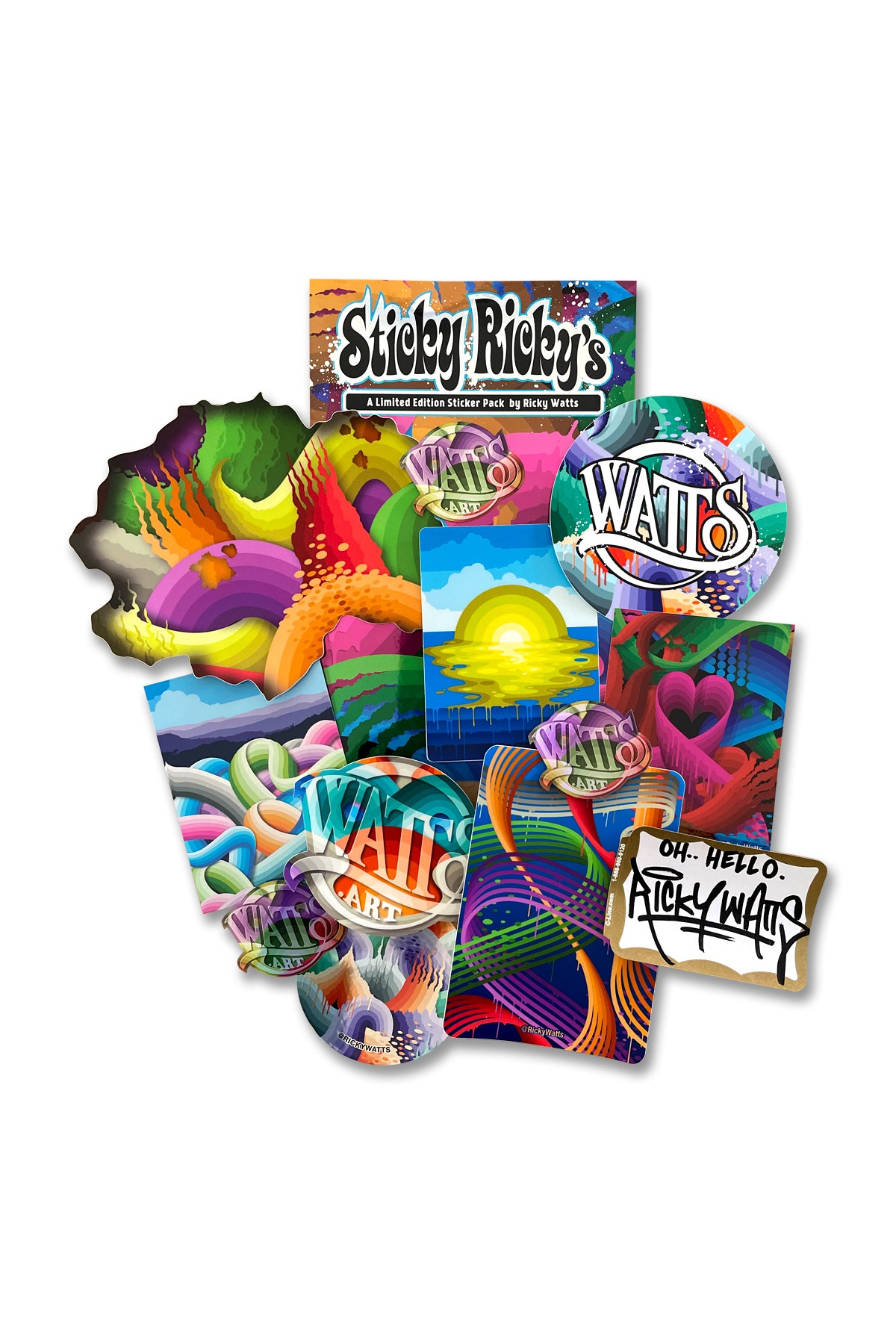 Sticky Ricky's Sticker Pack – ArtHouse & Co.