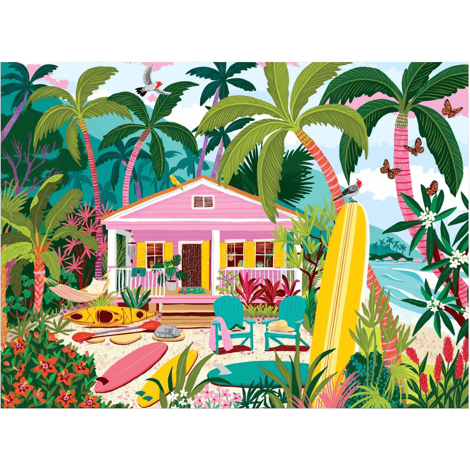 Surfside Bungalow | 1,000 Piece Puzzle