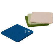Terrain Square | Bierfilzl Merino Wool Coaster Set