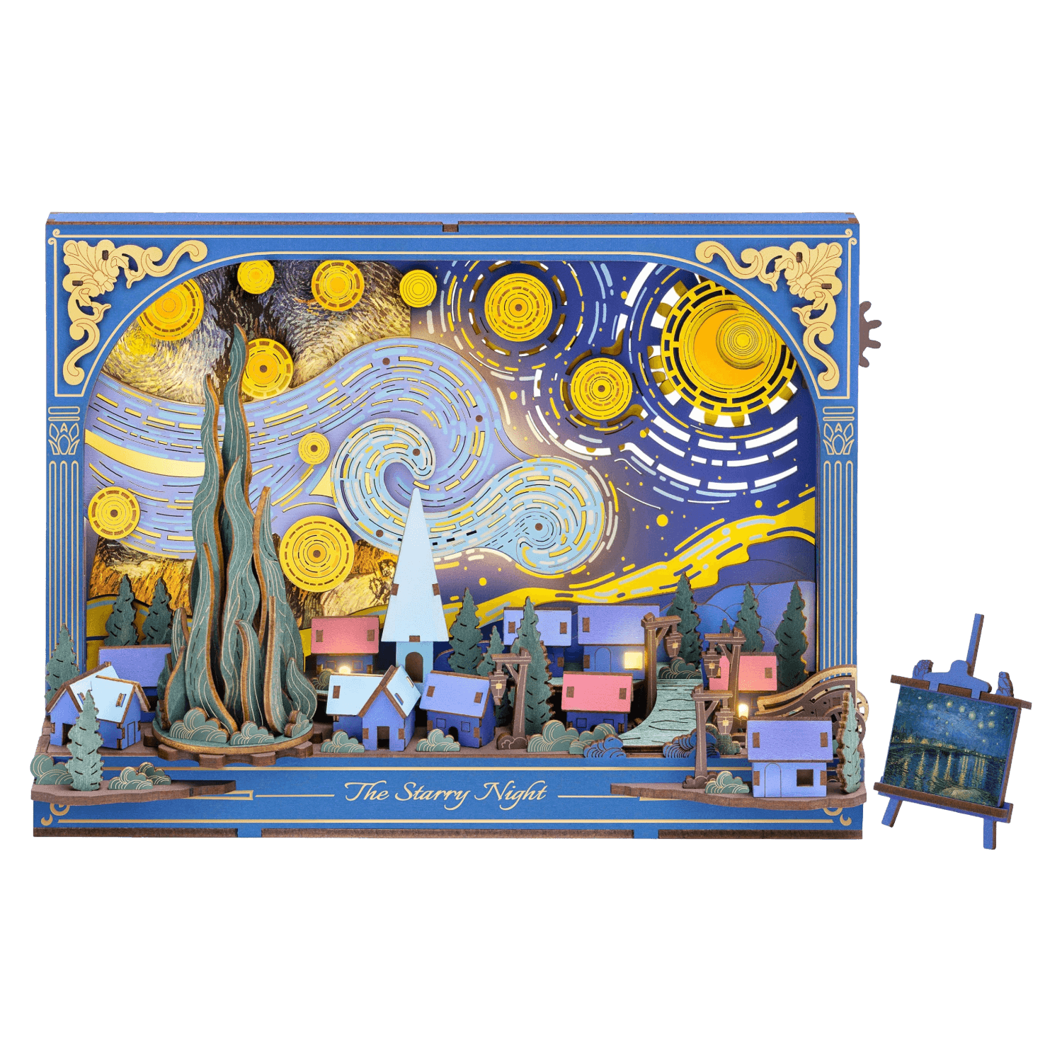 The Starry Night | 3D Wooden Puzzle