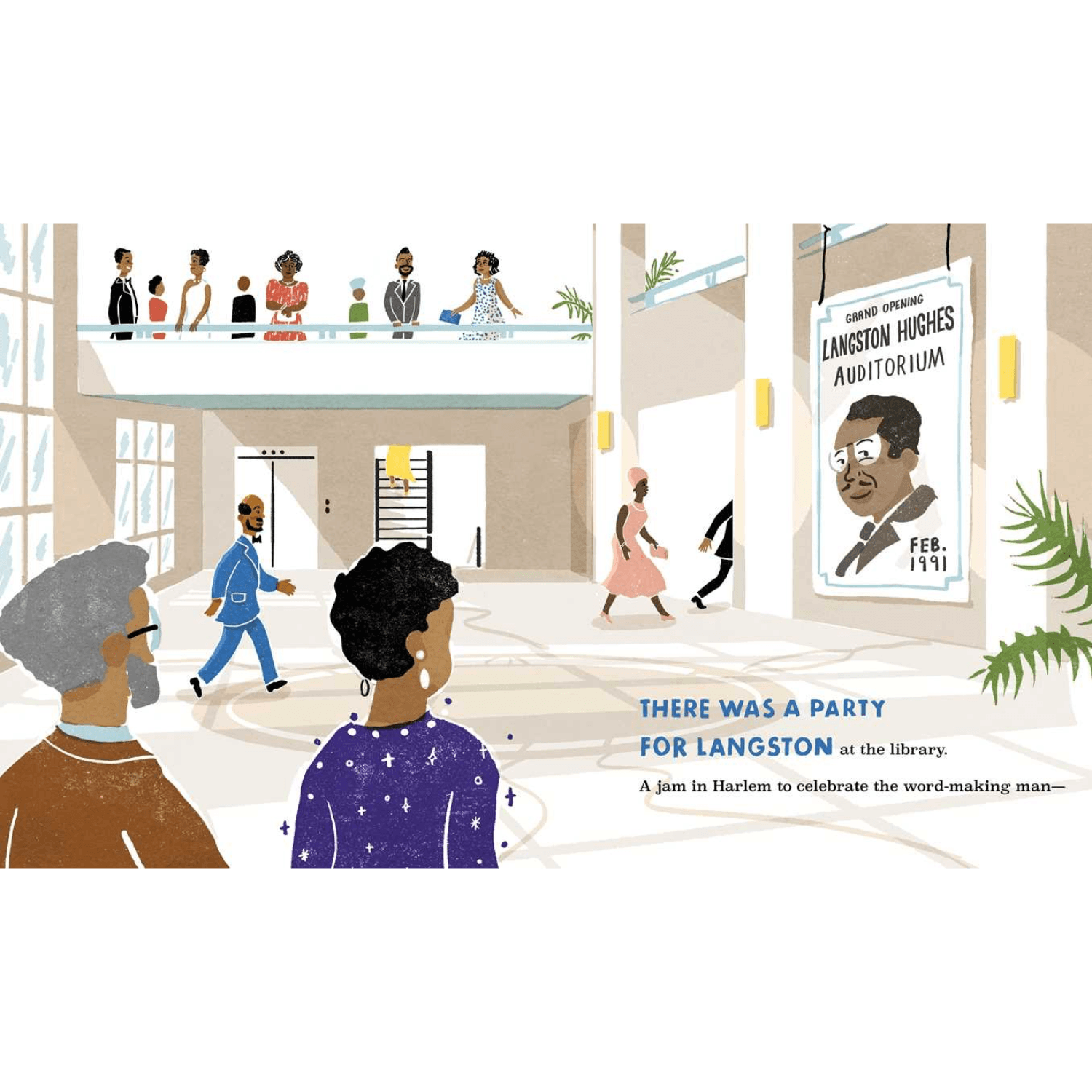 There Was a Party for Langston | Picture Book