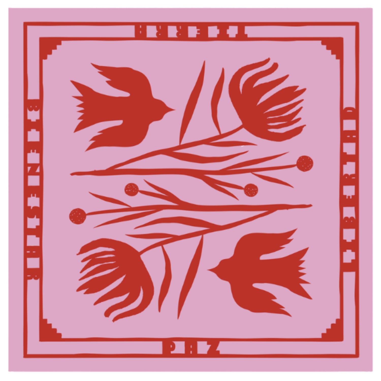 Tierra, Libertad, Paz, Y Bienstar | Bandana