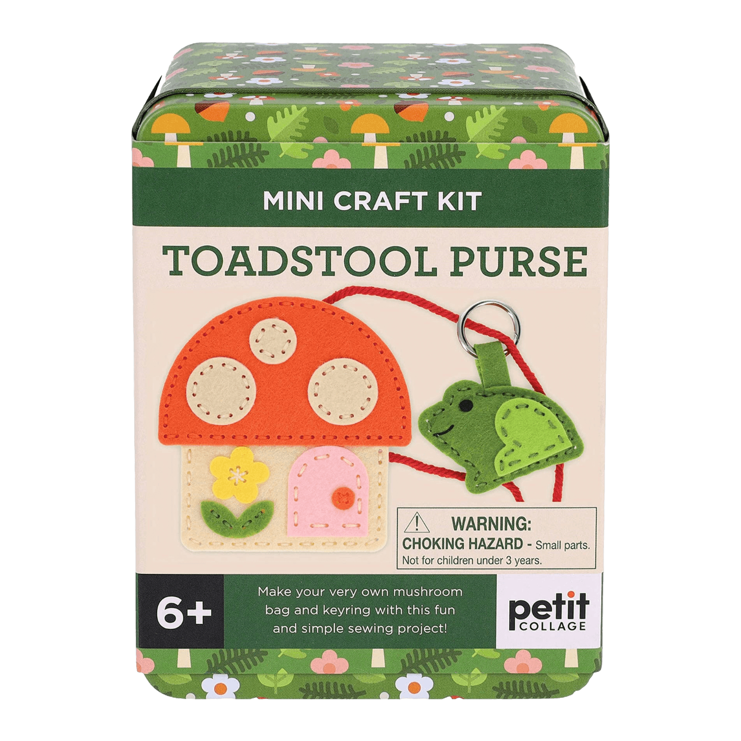 Toadstool Purse | Mini Craft Kit