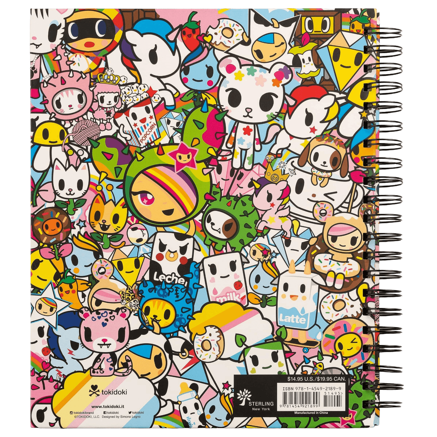 Tokidoki | Blank Spiral Sketchbook