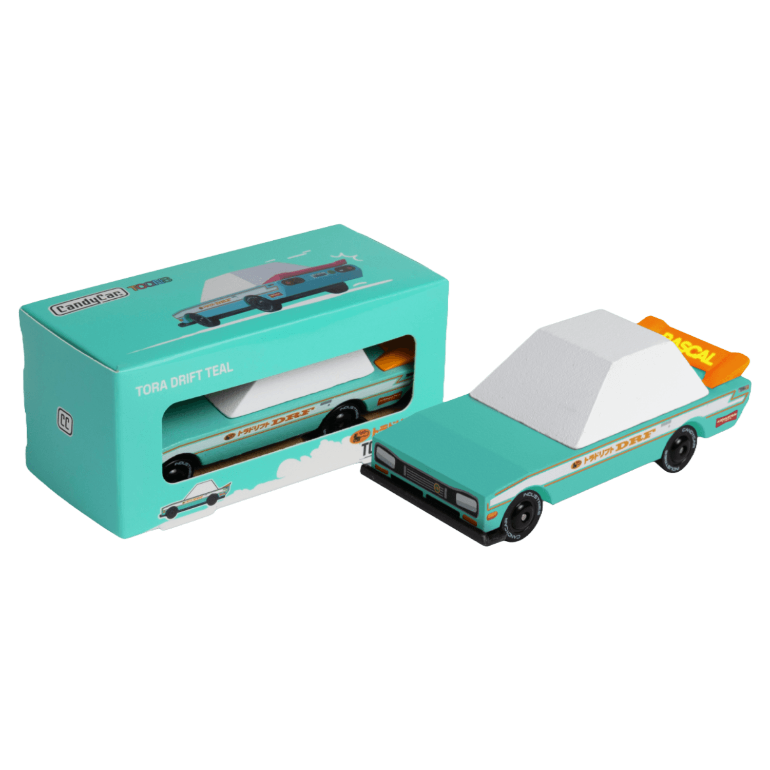 Tora Drift Teal, TOONS™ Car | Candylab Toys